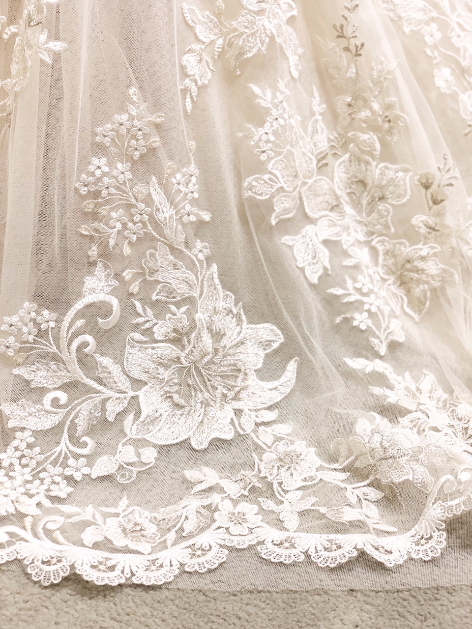 ザ・トリートドレッシング大阪でお取り扱いをしているブリス モニークルイリエの美しいレースワーク