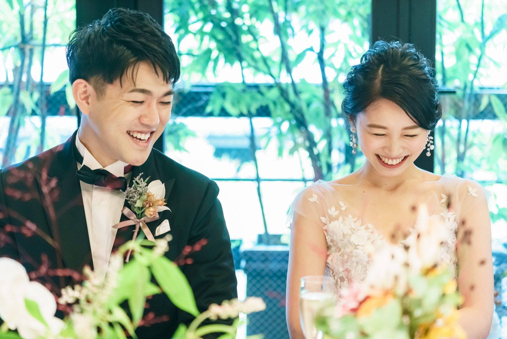 ザトリートドレッシングの提携会場ザカワブンナゴヤでお式をされた花嫁様の家族式