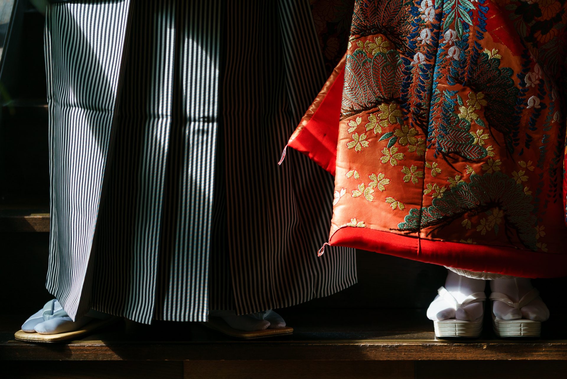 ザトリートドレッシング名古屋店がTHE KAWABUN NAGOYAでのお色直しにおすすめの赤の色打掛