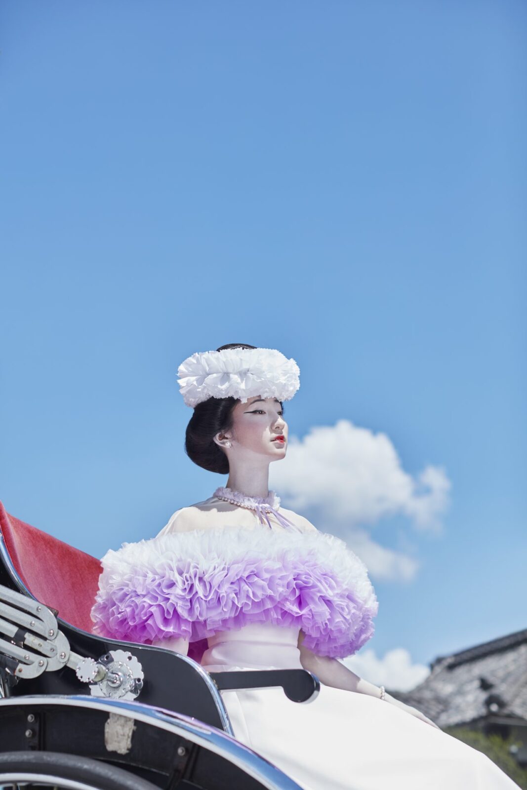 TOMO KOIZUZMI for TREAT MAISON(トモ コイズミ フォー トリート メゾン)ウェディングカプセルコレクション2021のルック紹介。