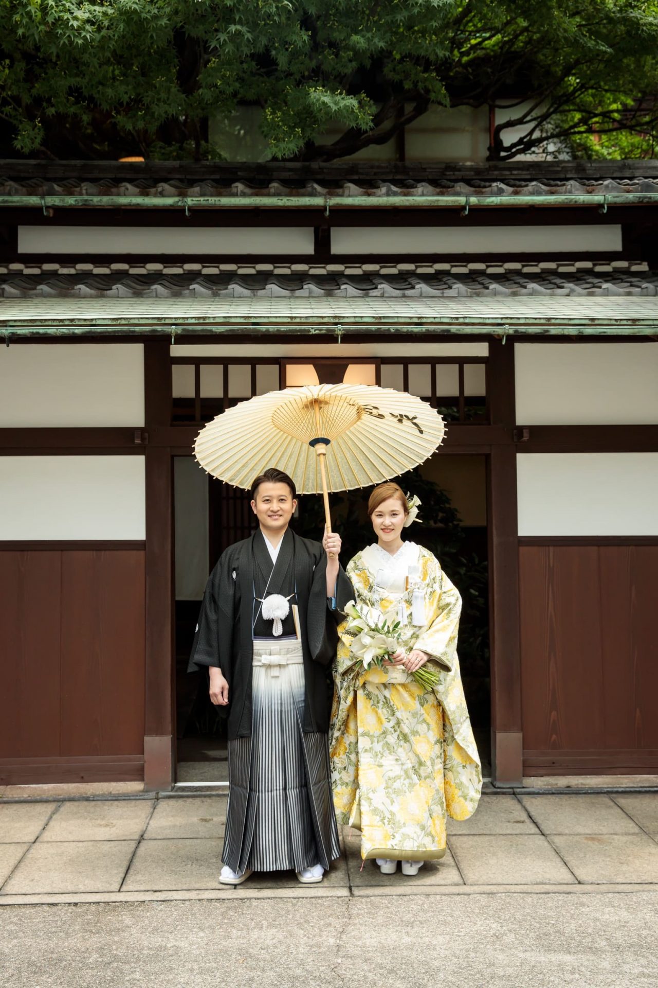 ザトリートドレッシング名古屋店の専属会場河文とザコンダーハウスでの和装での前撮り
