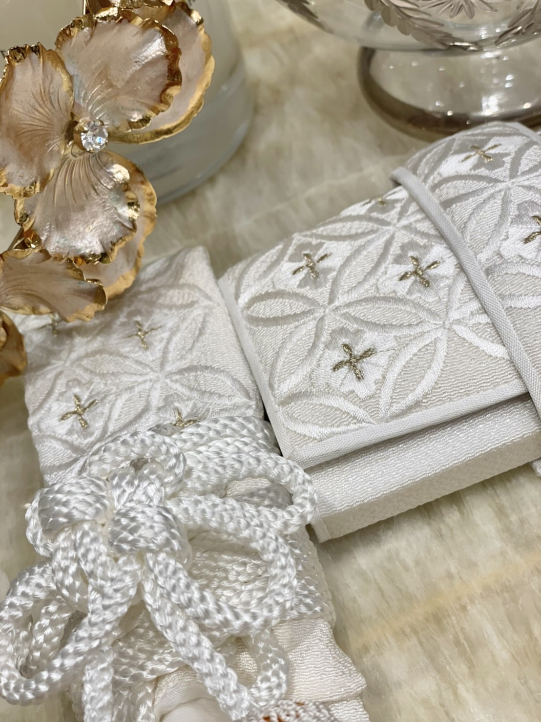 ザ・トリート・ドレッシング大阪のおすすめの花嫁和装に合わせる懐剣・筥迫・扇子などの和装小物