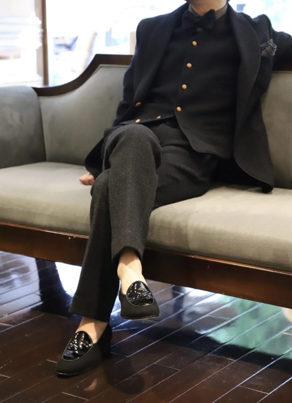 ザ・トリート・ドレッシングが提携するオリエンタルホテル神戸での式をされるの大人男性におすすめのイタリアブランドフェランテのシューズ