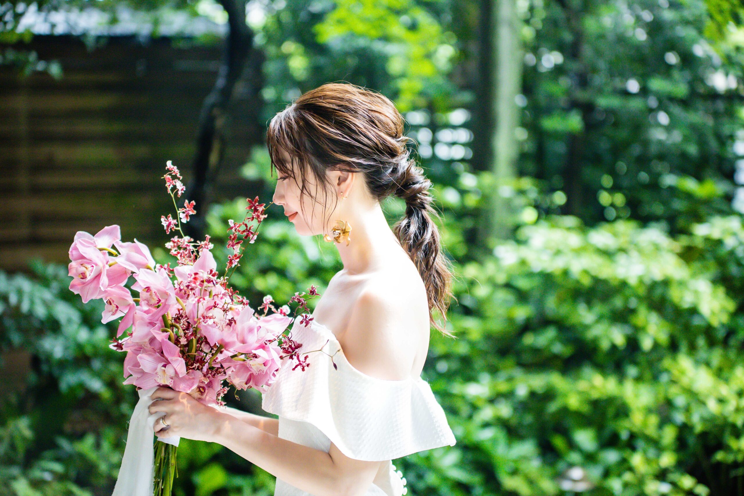 ザ・トリートドレッシング名古屋店でおすすめのマーメイドラインのウェディングドレス