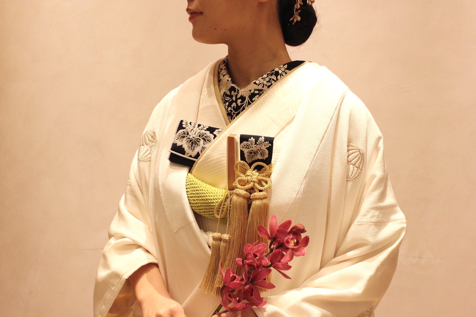 ザトリートドレッシングがおすすめする白無垢コーディネート