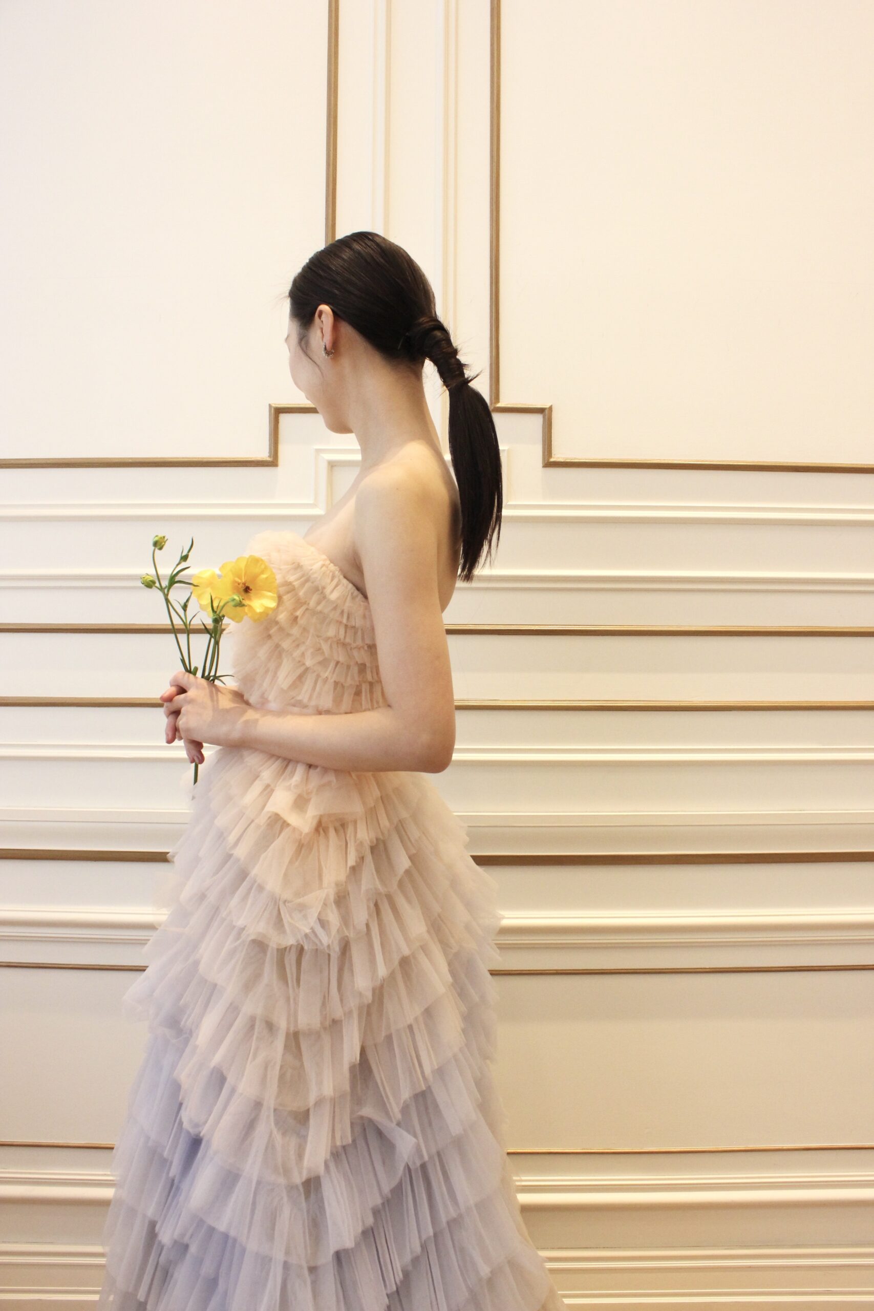 ヴィクターアンドロルフマリアージュより届いたザトリートドレッシング名古屋店がおすすめするピンクのカラードレス