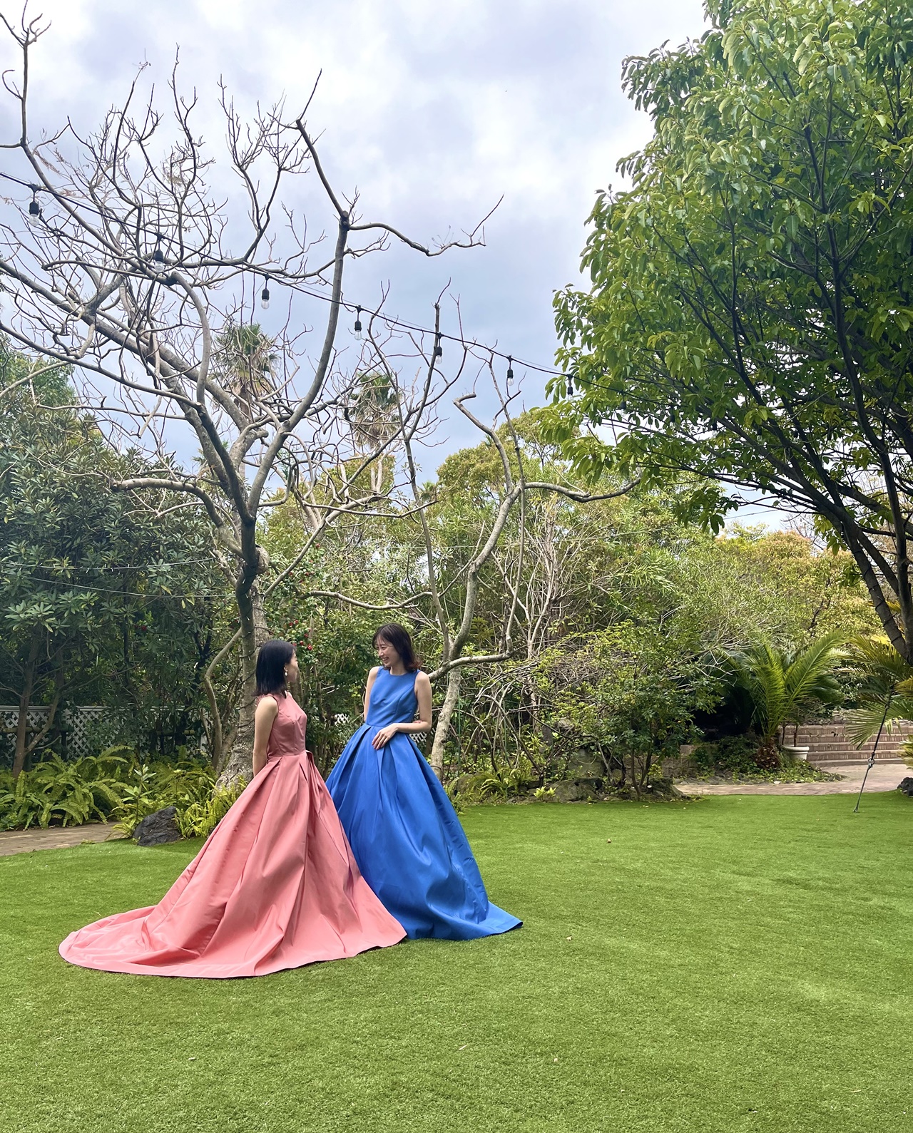 ルイガンズ のガーデンでは貸切のプライベート空間の中で、アットホームなパーティーが叶います