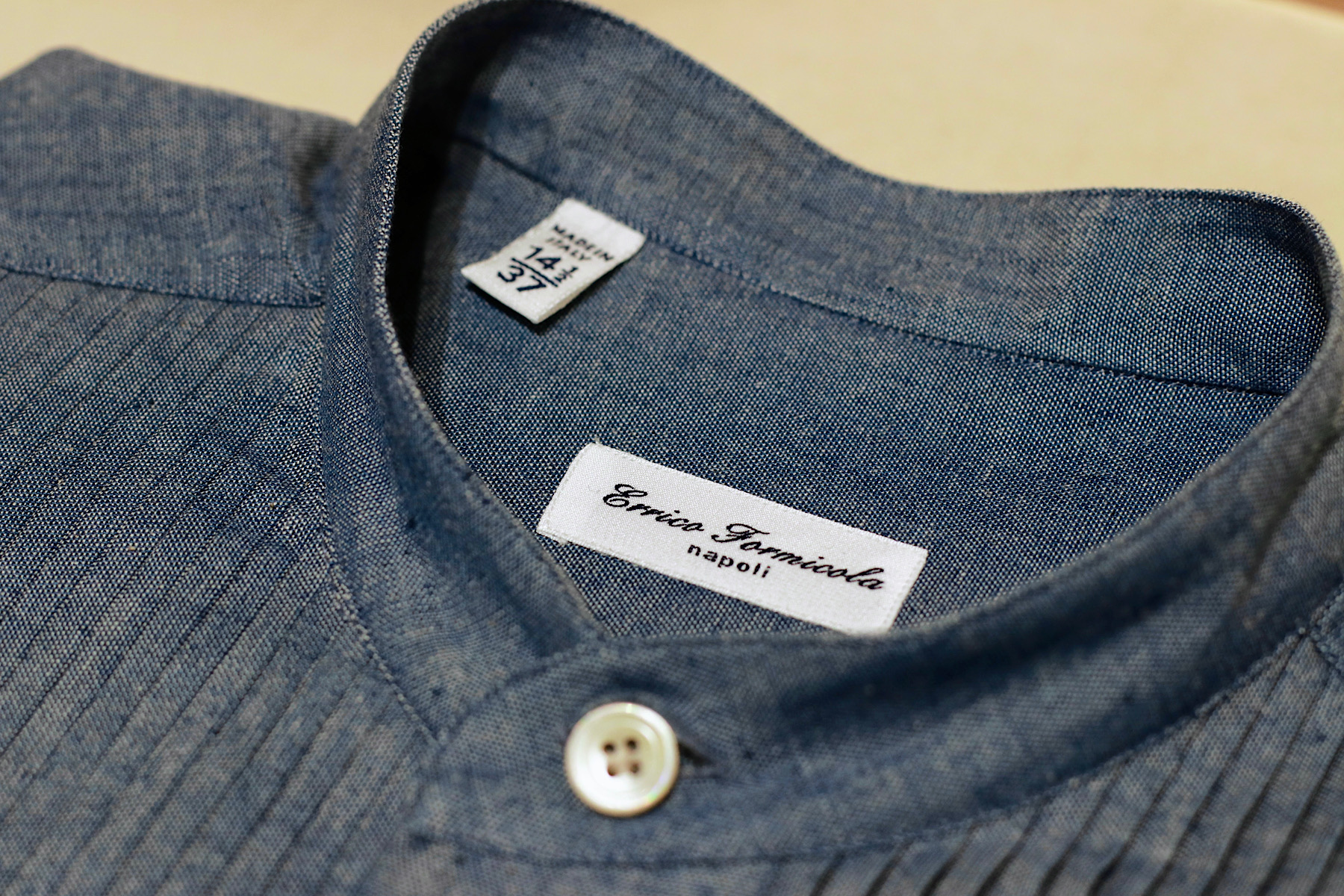 イタリアナポリのシャツブランドERRICO FORMICOLA(エリコ フォルミコラ)のカジュアルシャツのご紹介