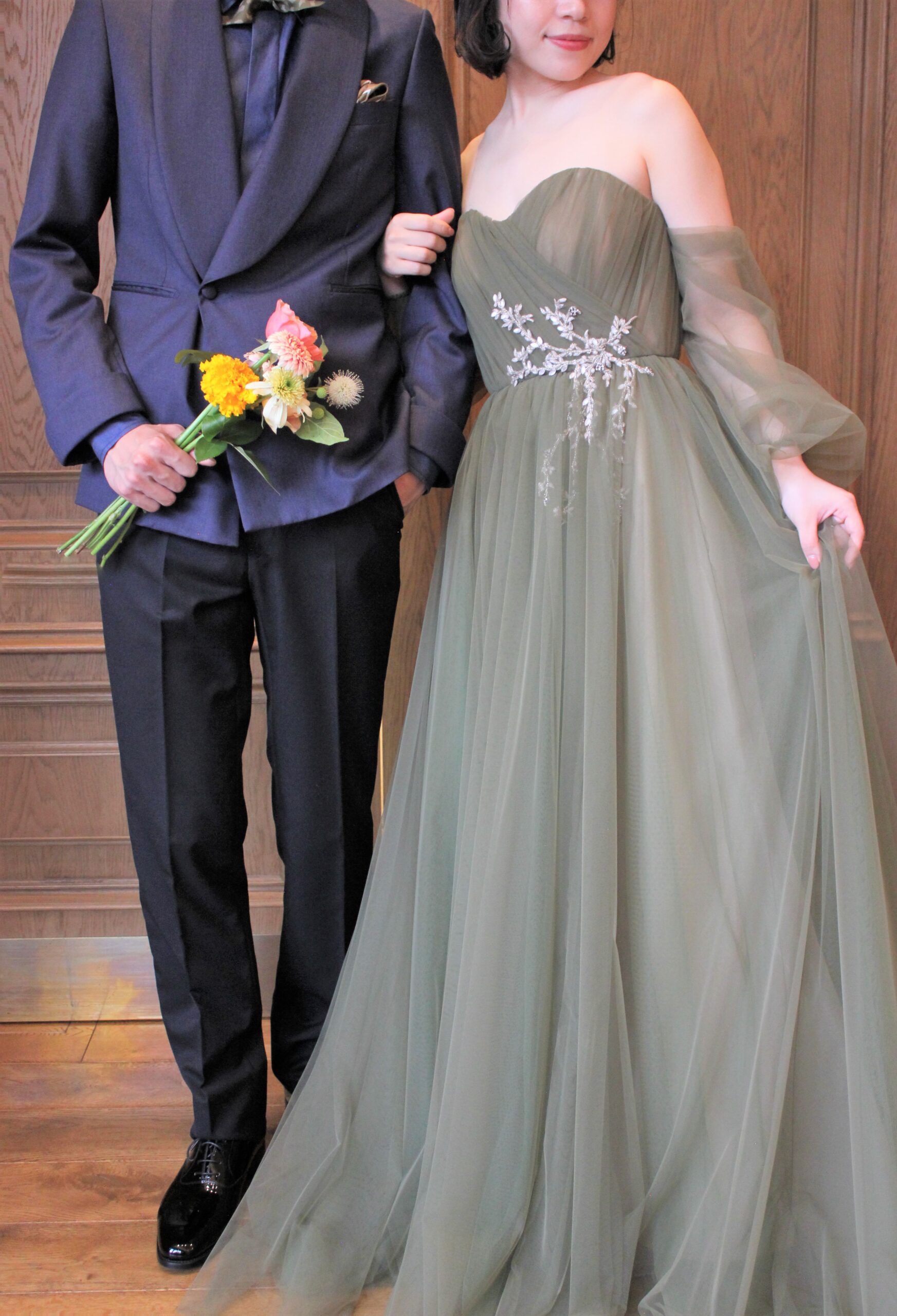 トリートドレッシングでおすすめのお色直しコーディネート