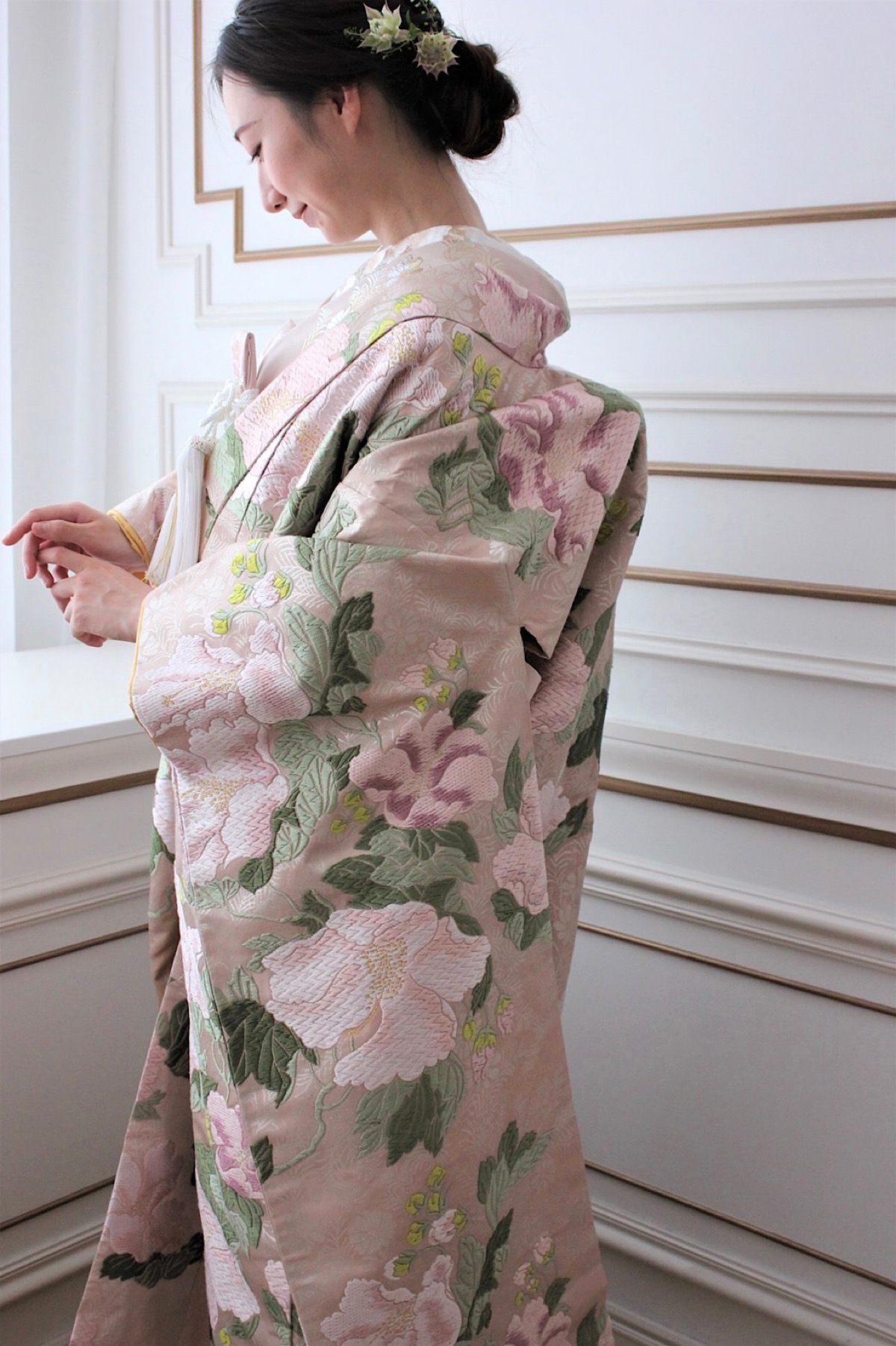 ザカワブンナゴヤやザナンザンハウスでおすすめのザトリートドレッシングオリジナル桃色の色打掛