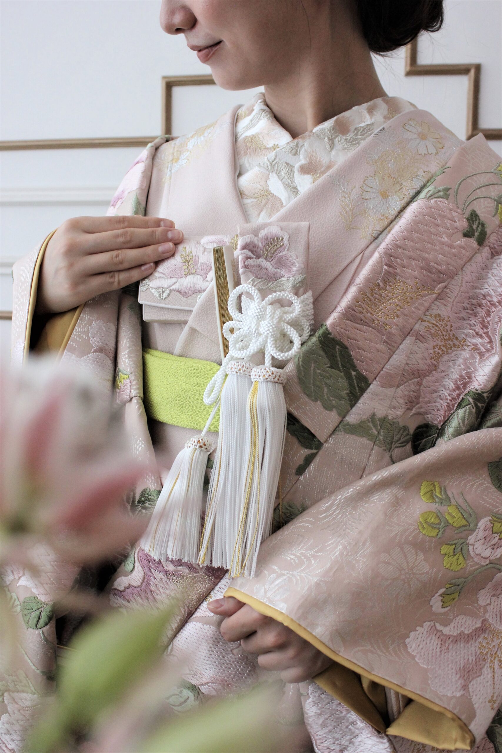 ザトリートドレッシング名古屋店でおすすめの桃色の色打掛