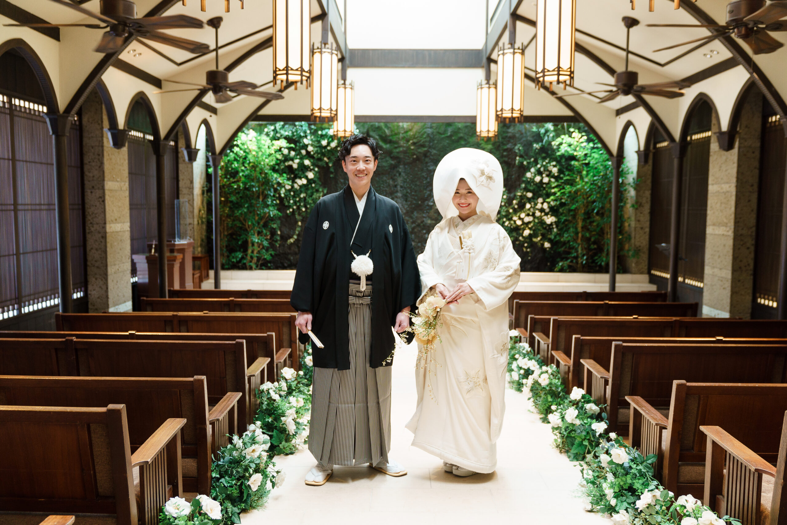 ザ カワブンナゴヤでの和装人前式を行われたお2人のパーティーレポート