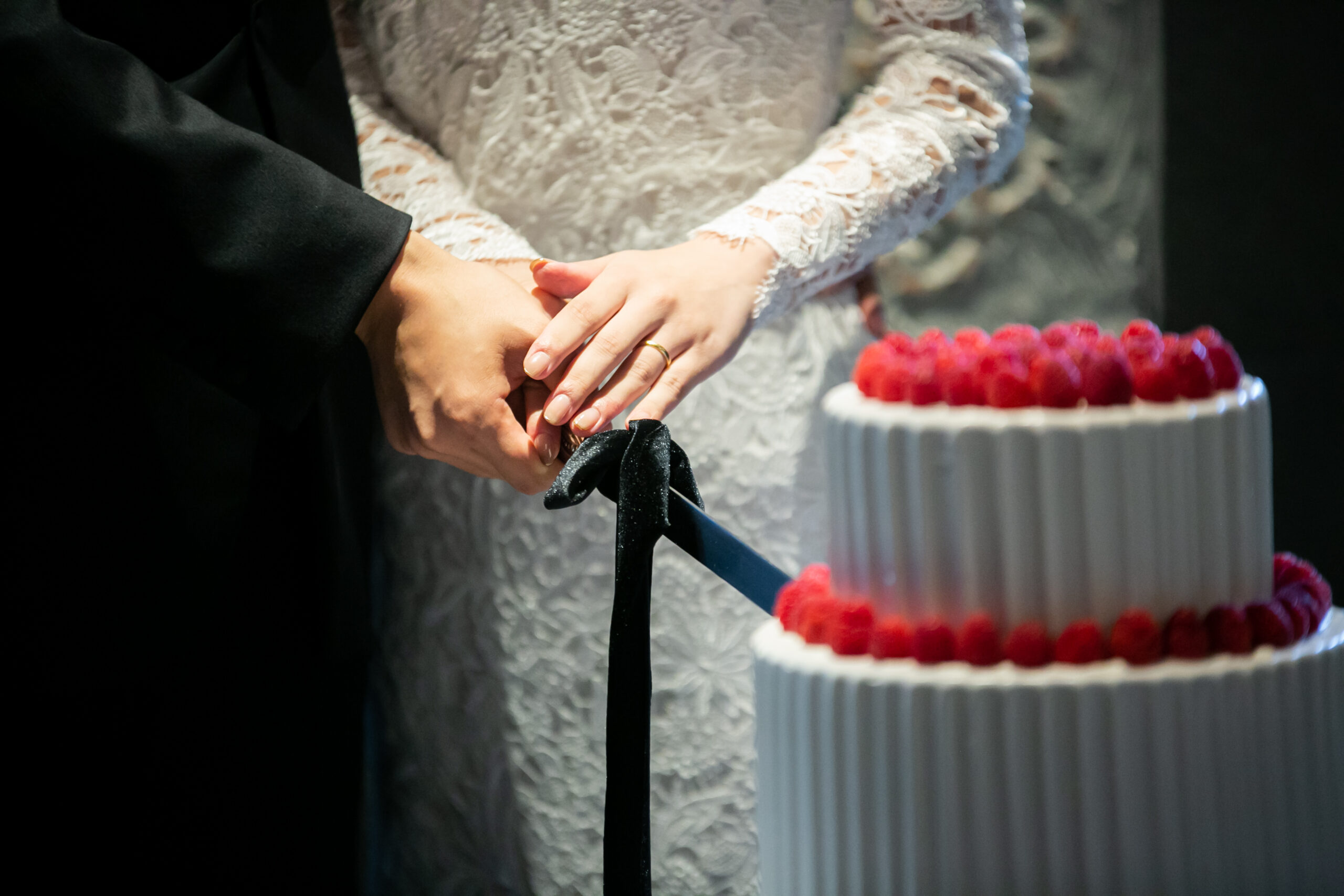 THE KAWABUN NAGOYAの1階の披露宴会場ダイニングルームでパーティーをされる新郎新婦様のパーティーレポート