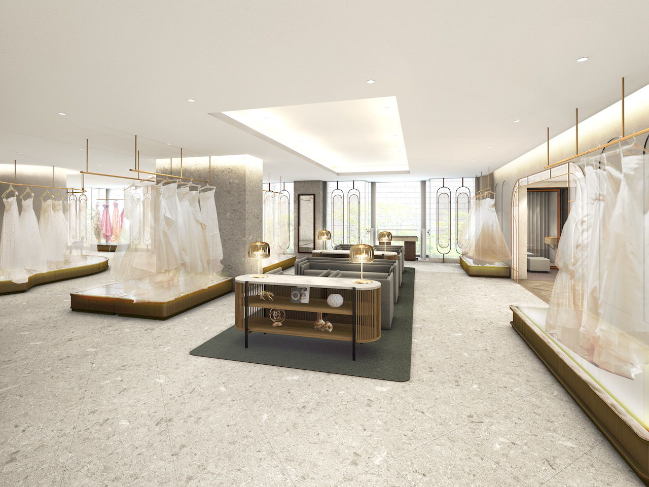 2023年2月18日、埼玉県のさいたま新都心駅に佇むホテル、THE MARK GRAND HOTELの2Fに同ホテルの専属ドレスショップとして、THE MARK GRAND HOTEL dress salon by THE TREAT DRESSING(ザ マーク グランド ホテル ドレスサロン バイ ザ トリート ドレッシング)がオープンいたしました。