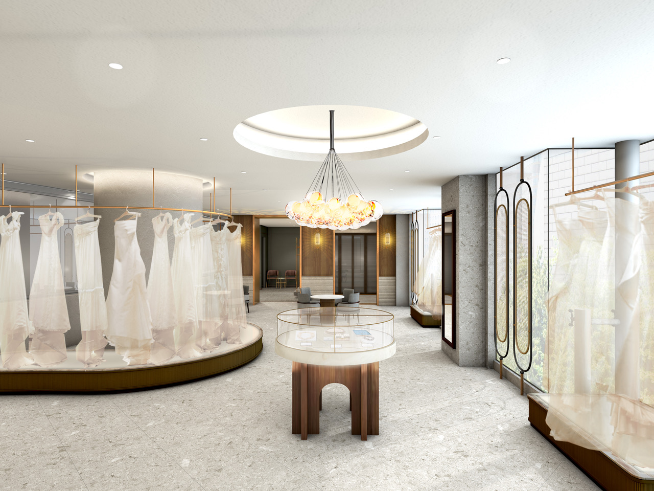 2023年2月18日、埼玉県のさいたま新都心駅に佇むホテル、THE MARK GRAND HOTELの2Fに同ホテルの専属ドレスショップとして、THE MARK GRAND HOTEL dress salon by THE TREAT DRESSING(ザ マーク グランド ホテル ドレスサロン バイ ザ トリート ドレッシング)がオープンいたしました。