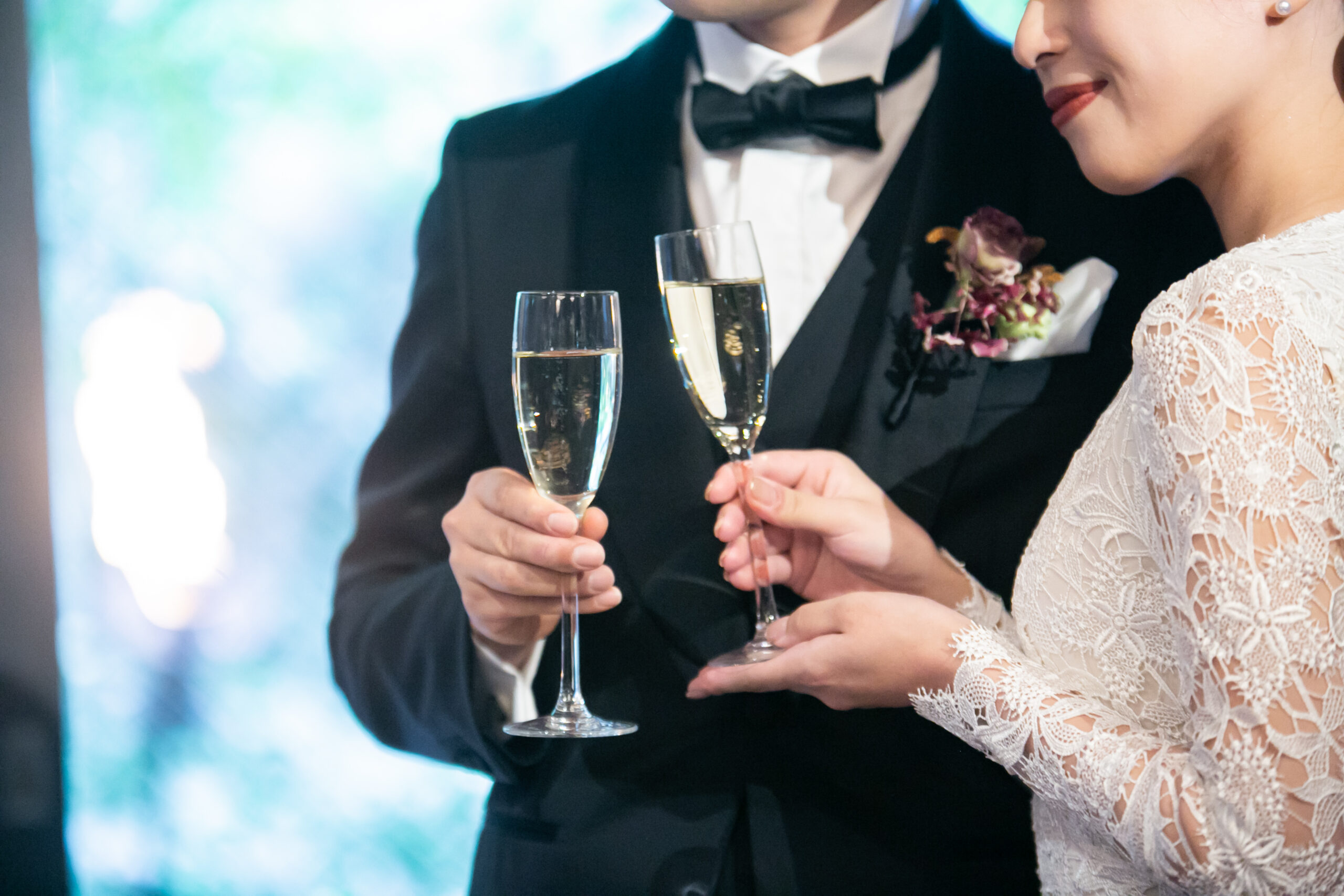 THE TREAT DRESSING 名古屋店でフィッティングされたお客様のTHE KAWABUN NAGOYAでのパーティーレポート