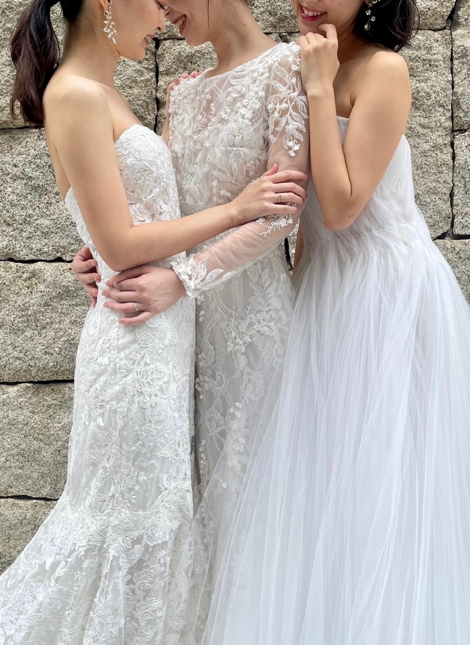 トリートドレッシング神戸店で人気のリームアクラの新作ウェディングドレス