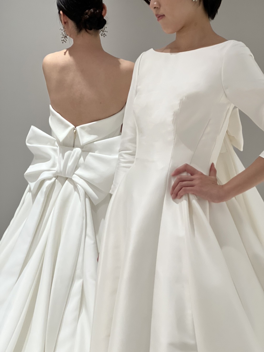 ビクターアンドロルフのシンプルな新作ウエディングドレスがトリートドレッシング大阪店に入荷しました