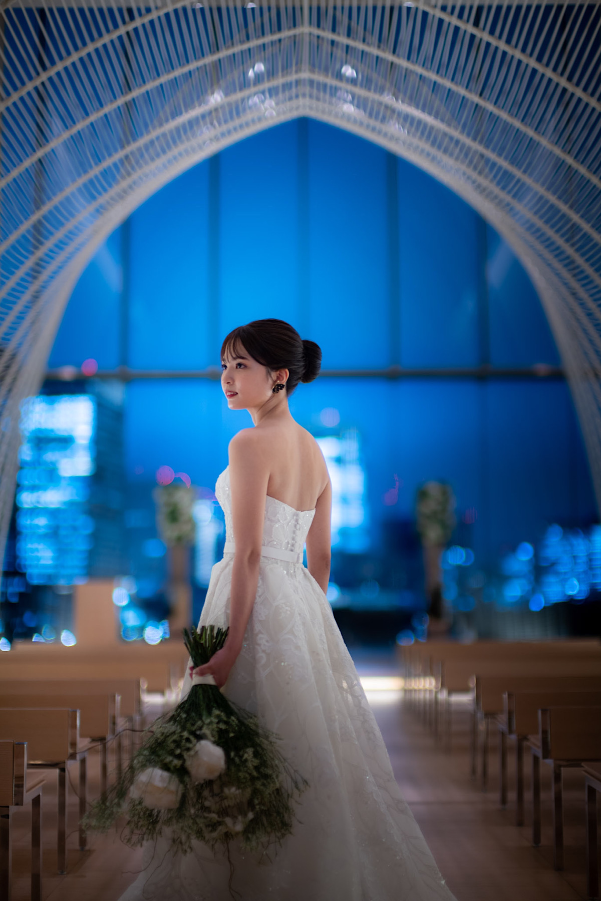 エリーサーブブライダルで叶えるパレスホテル東京のチャペルで行う前撮りのご紹介