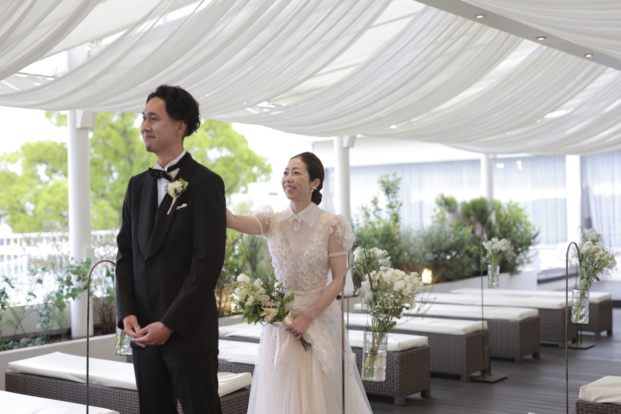 トリートドレッシング神戸店のおすすめするAラインのウェディングドレス