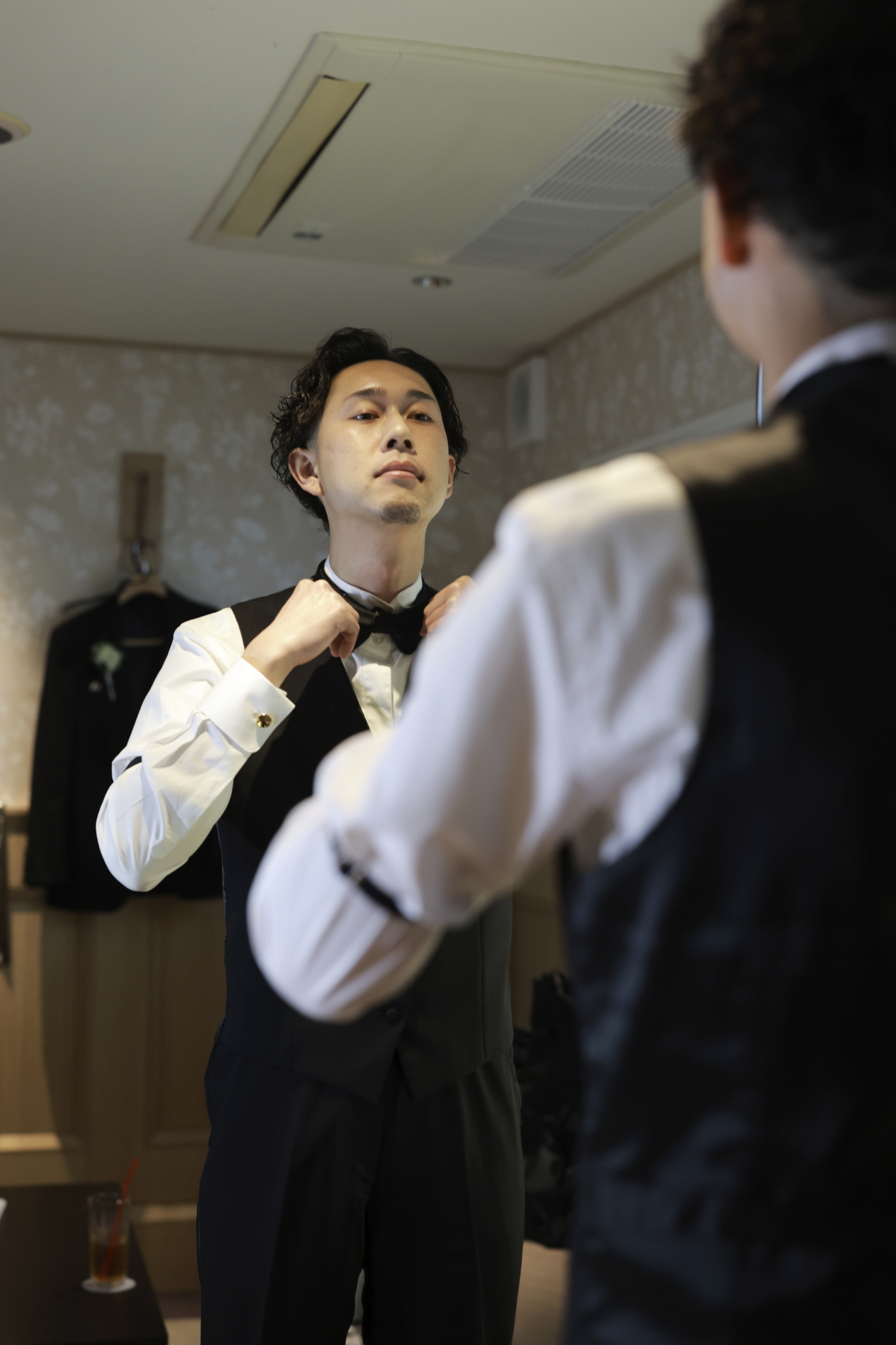 トリートドレッシングのブラックタキシード