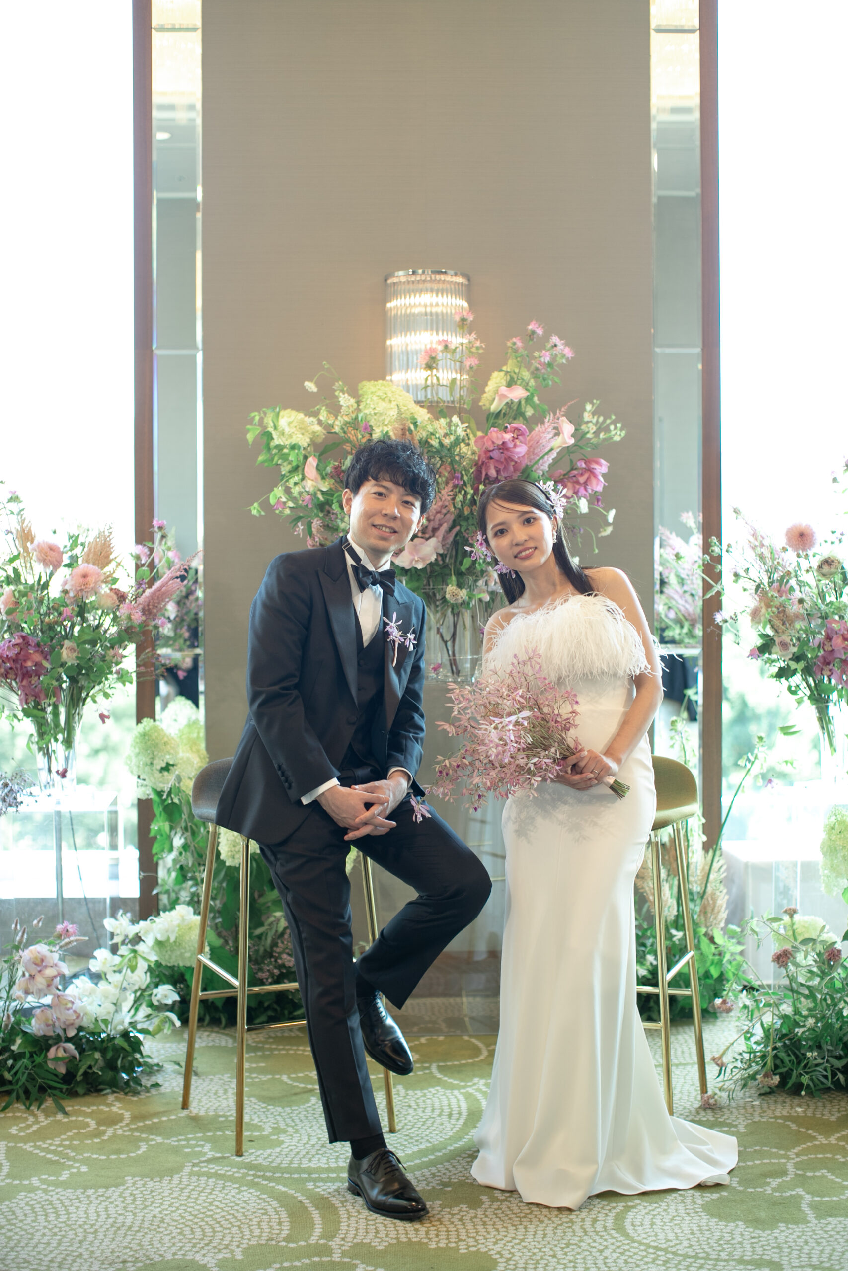 ザトリートドレッシングが提携しているラグジュアリーホテル、パレスホテル東京にて結婚式を挙げられる花嫁におすすめのJenny Packham(ジェニー パッカム)のウェディングドレスのご紹介。