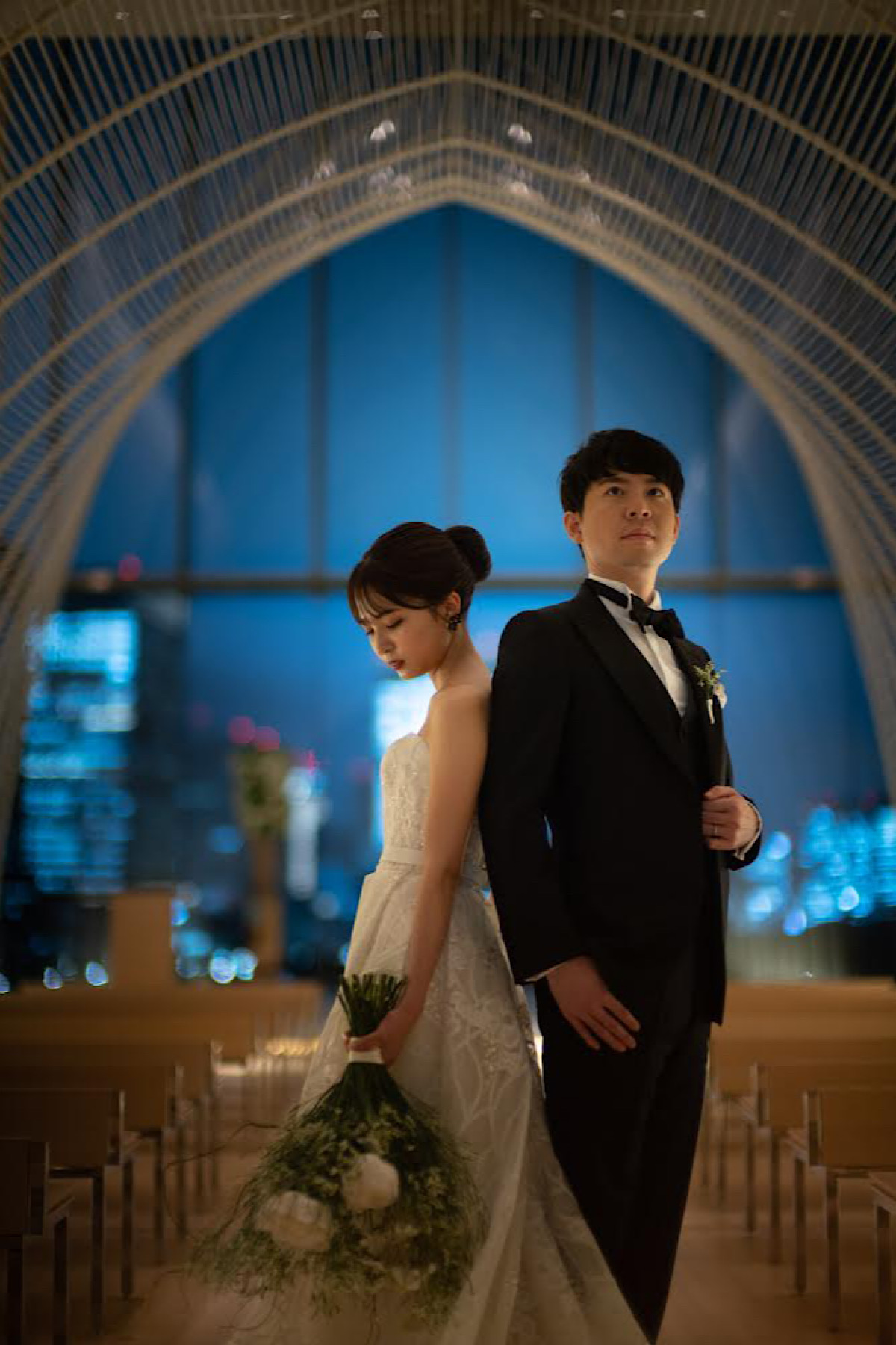 ザトリートドレッシングでお取り扱いしているエリーサーブブライダルのウェディングドレスを纏う、パレスホテル東京で行う前撮りレポートのご紹介