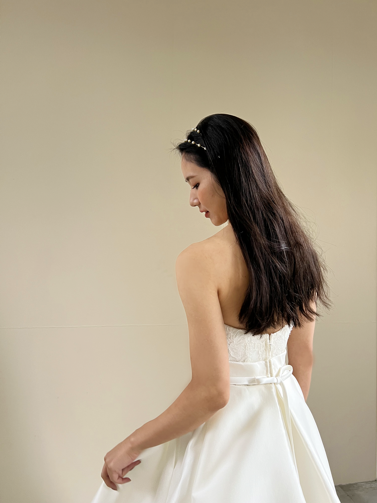 トリート福岡店の専属式場であるウィズ ザ スタイル フクオカにおすすめのマーク イングラム フォー ヴァレンティーニの新作ウェディングドレス