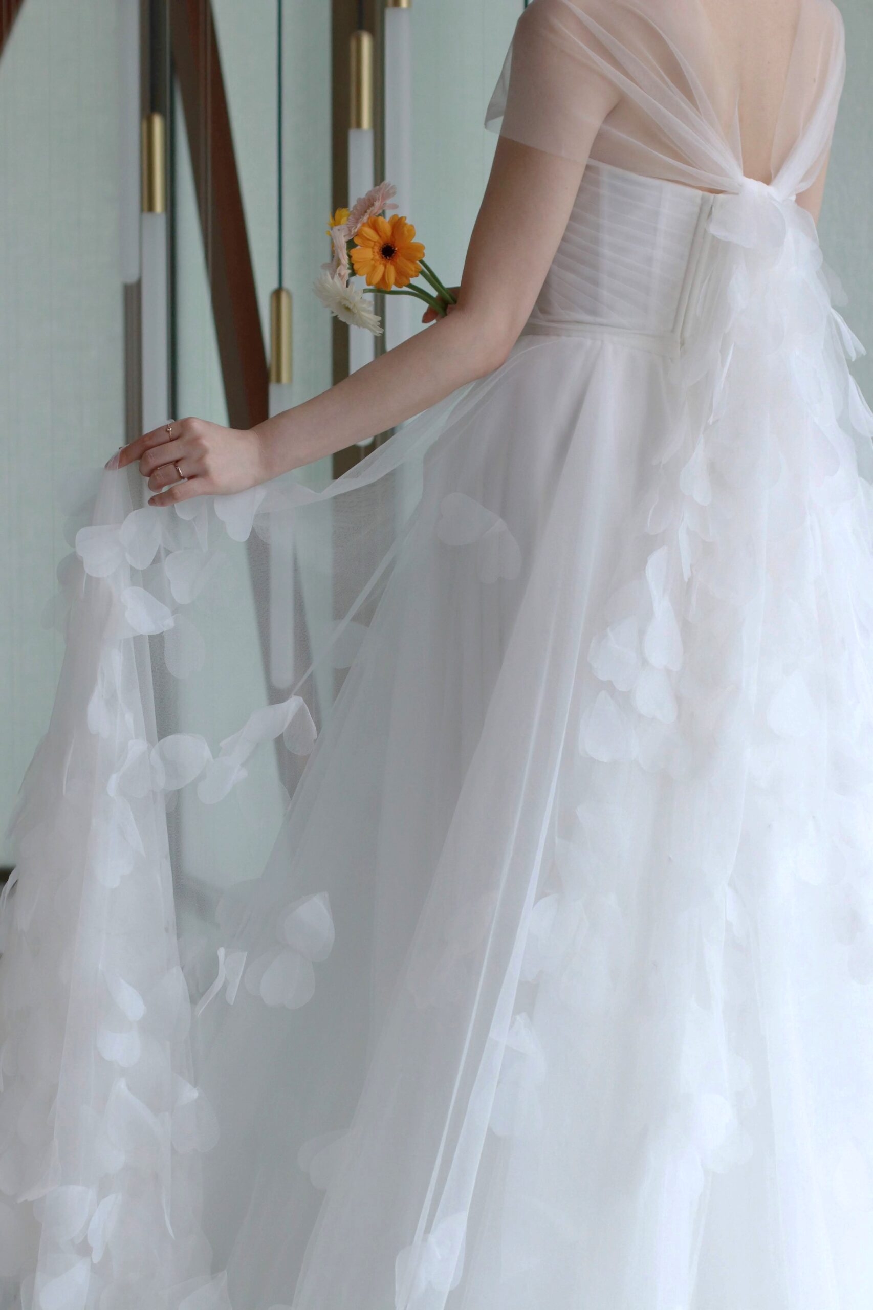 埼玉の結婚式場ザマークグランドホテルの専属ドレスショップザトリートドレッシングではAラインやプリンセスラインだけではなくマーメードラインやスレンダーラインのドレスを多数お取り扱いしております