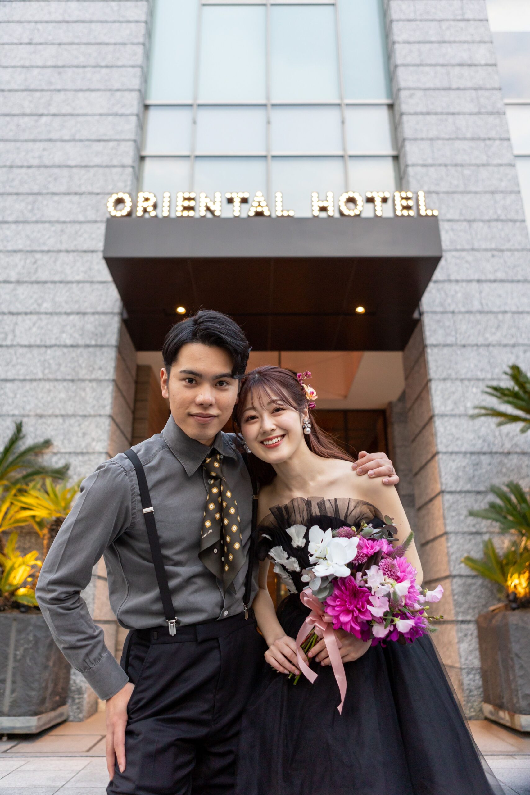 関西の人気の結婚式場オリエンタルホテル神戸にて