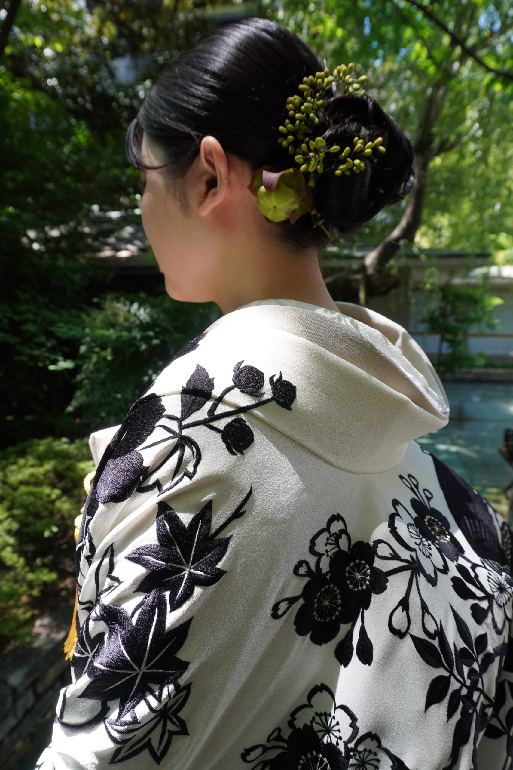 東海エリアで人気の料亭河文で結婚式を挙げられる名古屋の花嫁におすすめのお色直し和装のコーディネートのご紹介