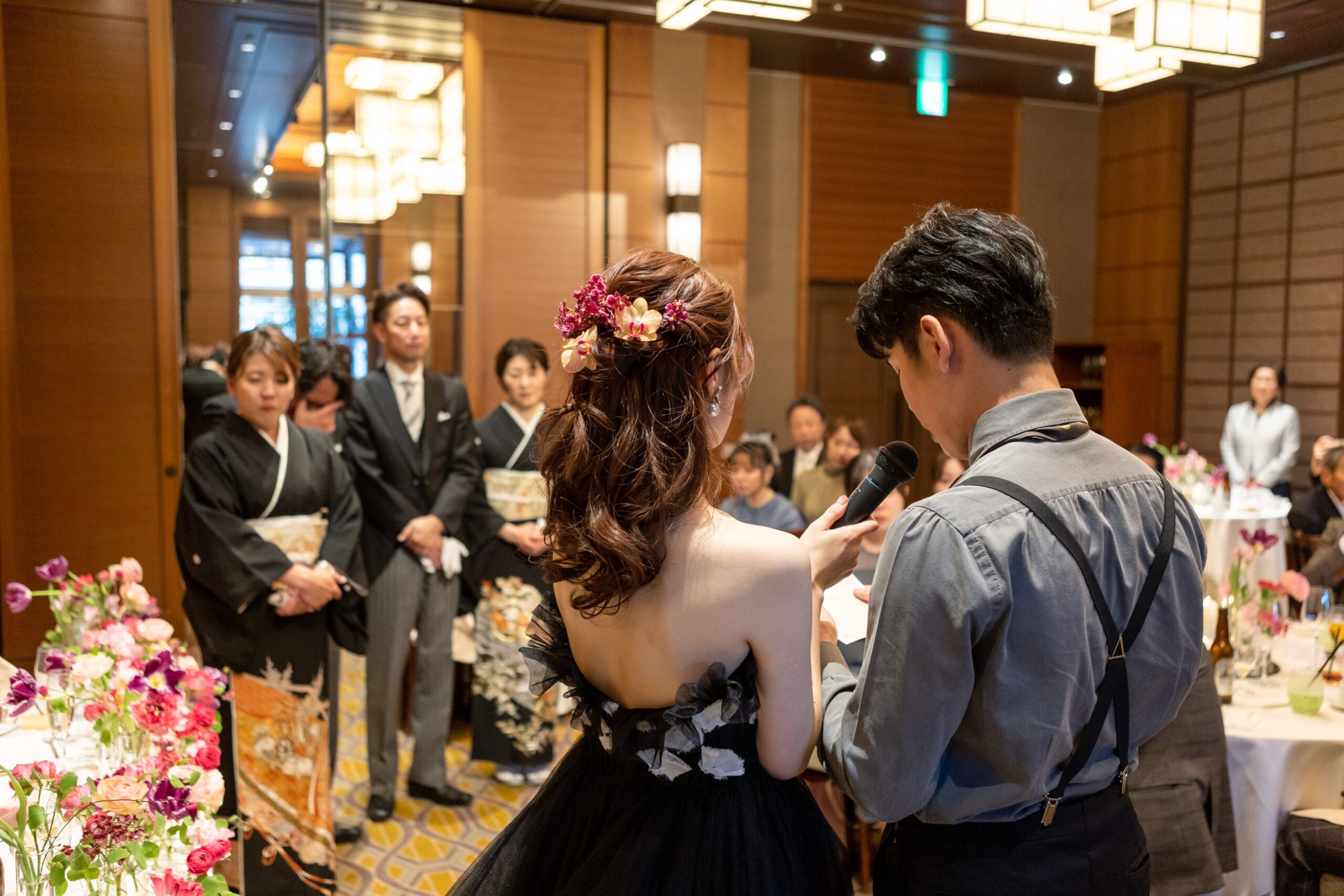 トリートドレッシング神戸店でおすすめの人とかぶらないおしゃれなブラックのカラードレス