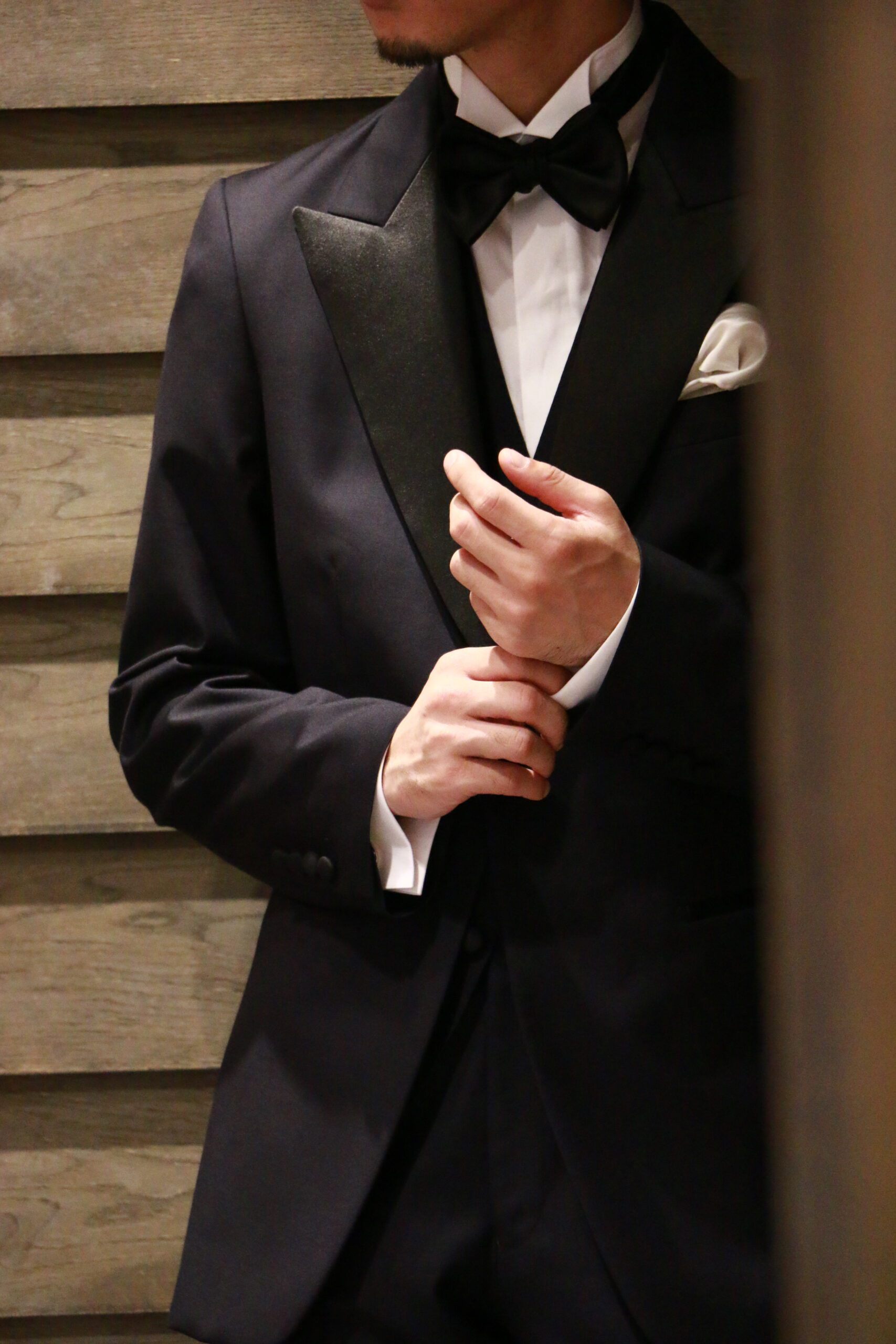 ザトリートドレッシングのメンズラインであるトリートジェントルマンよりNAVYネイビータキシードのご紹介