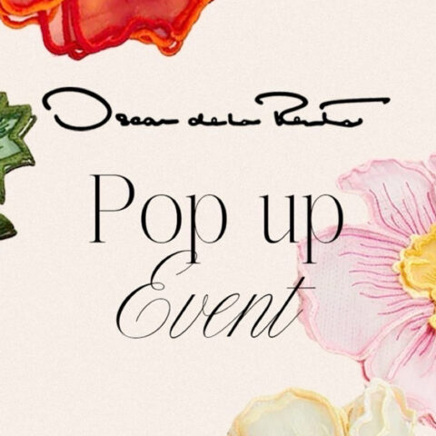オスカーデラレンタのポップアップイベントをザトリートドレッシングにて開催します。