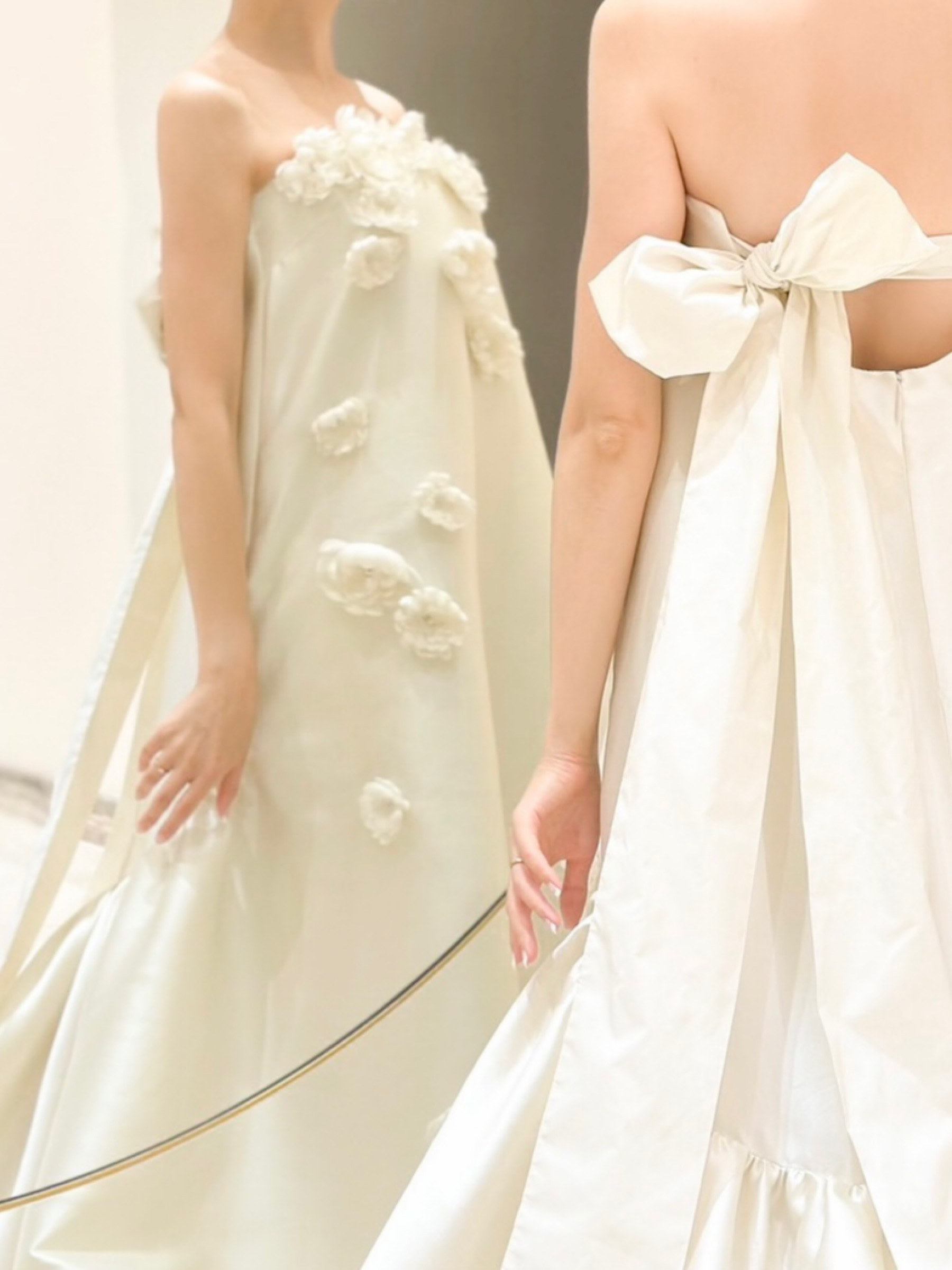 ザ トリートドレッシング 神戸店に入荷した新作ブランド、ザ セカンド スキンのウェディングドレスの紹介