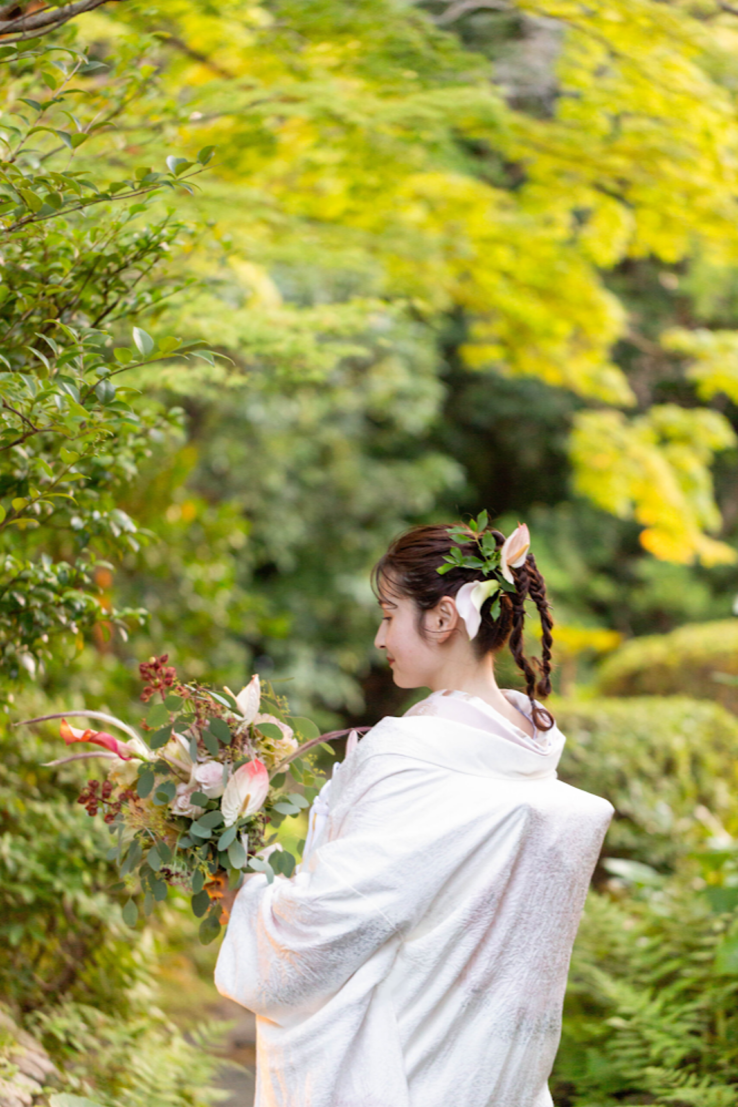 白無垢のコーディネートのご紹介