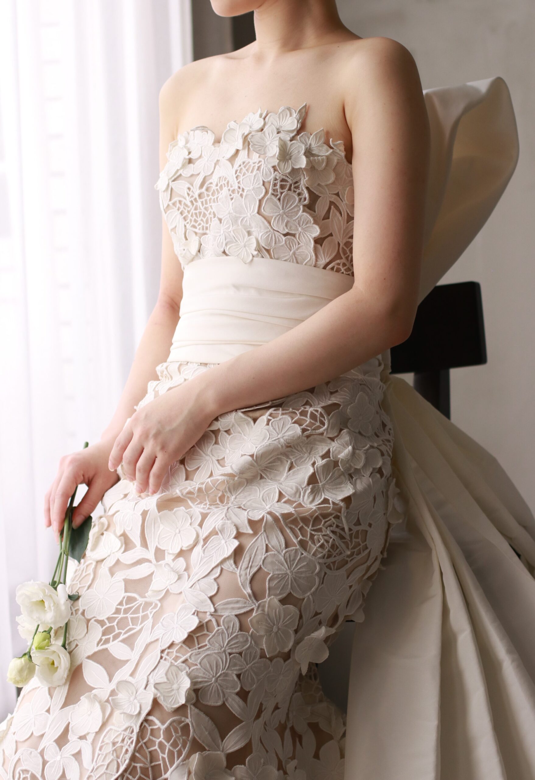 ザトリートドレッシングアディション店ではオスカーデラレンタの新作のウェディングドレスを数多く取り扱いをしております