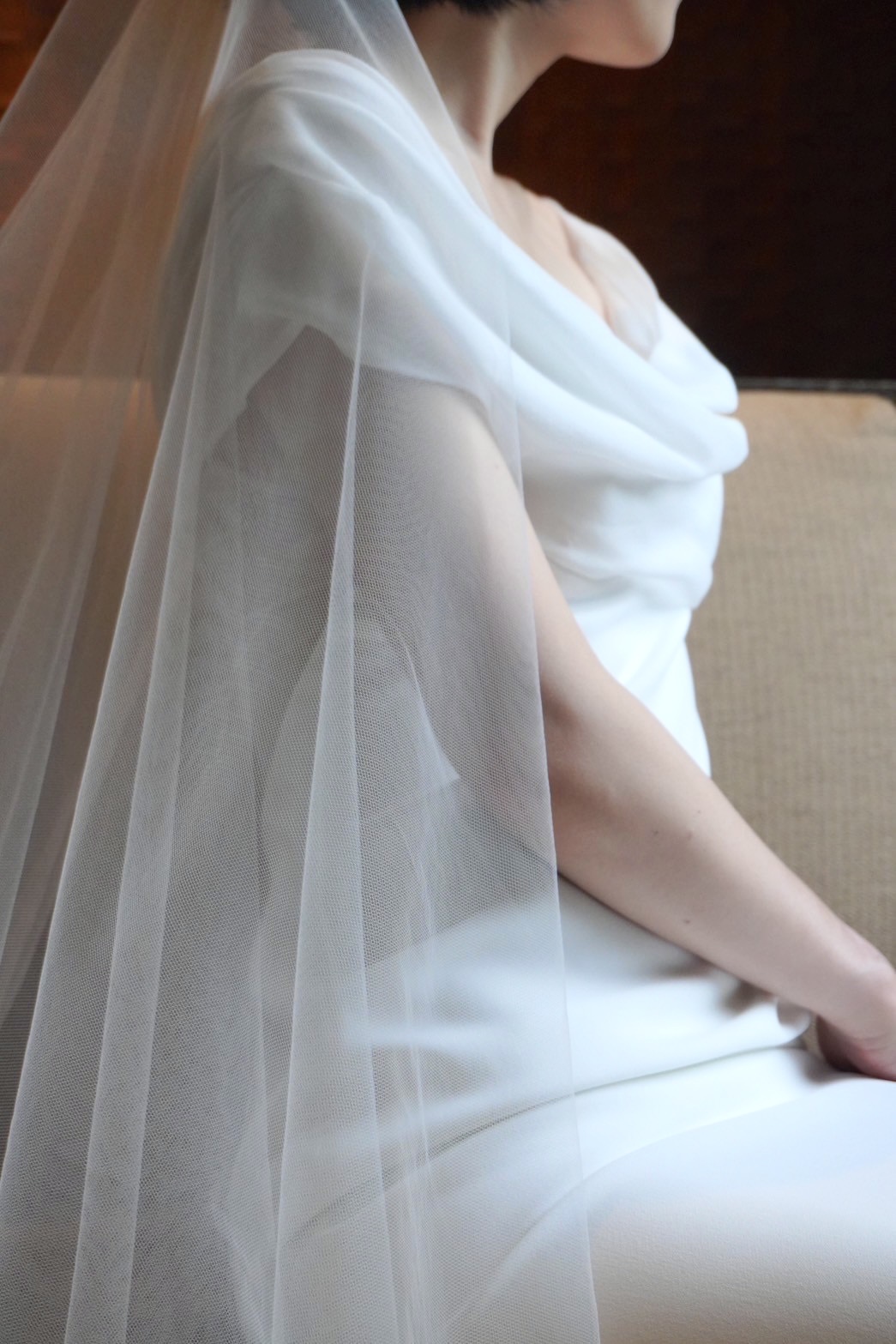 ザ カワブン ナゴヤの花嫁におすすめのスレンダーラインのウェディングドレスをご紹介いたします