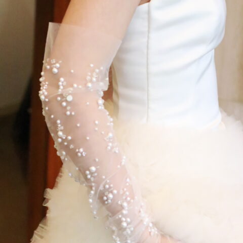 トリート大阪店オリジナルトリートメゾンの2WAYウェディングドレス