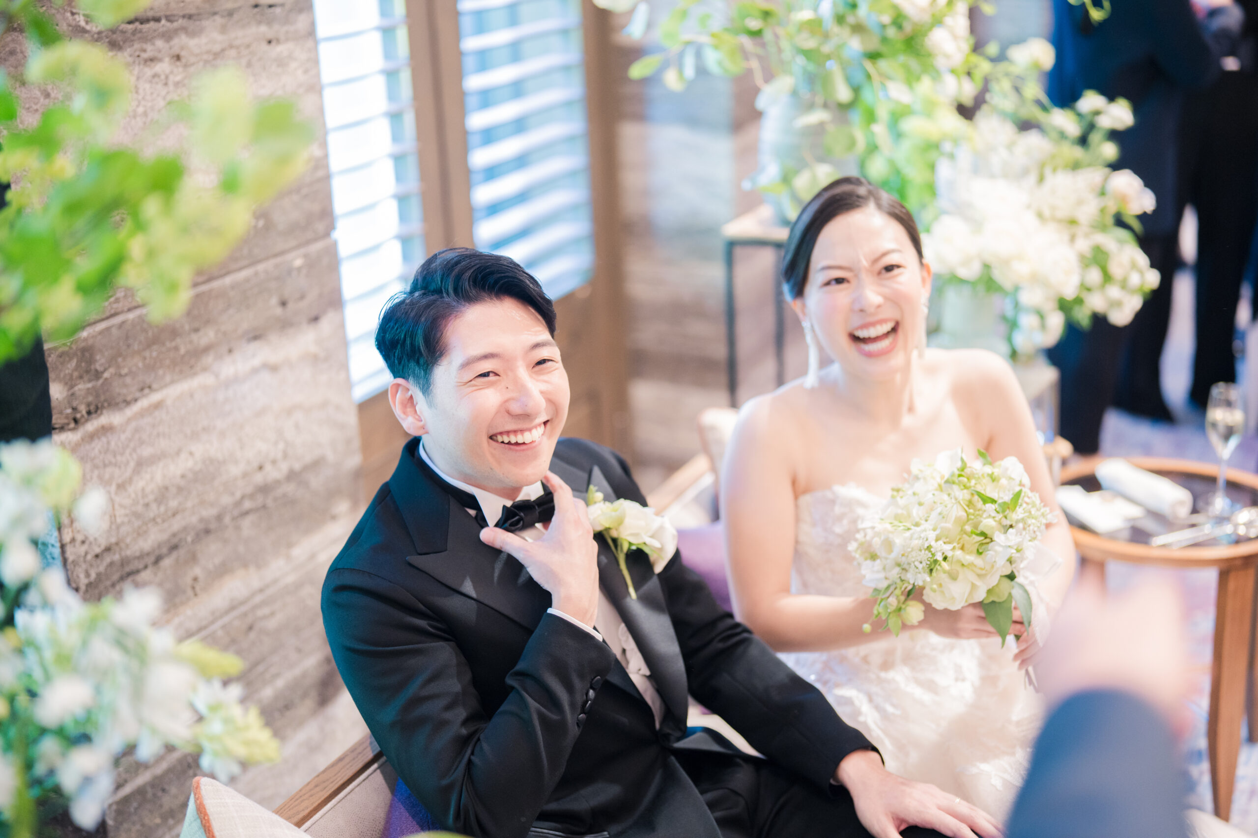 赤坂プリンスクラシックハウスでご新郎ご新婦様も自然体に過ごせる披露宴の様子