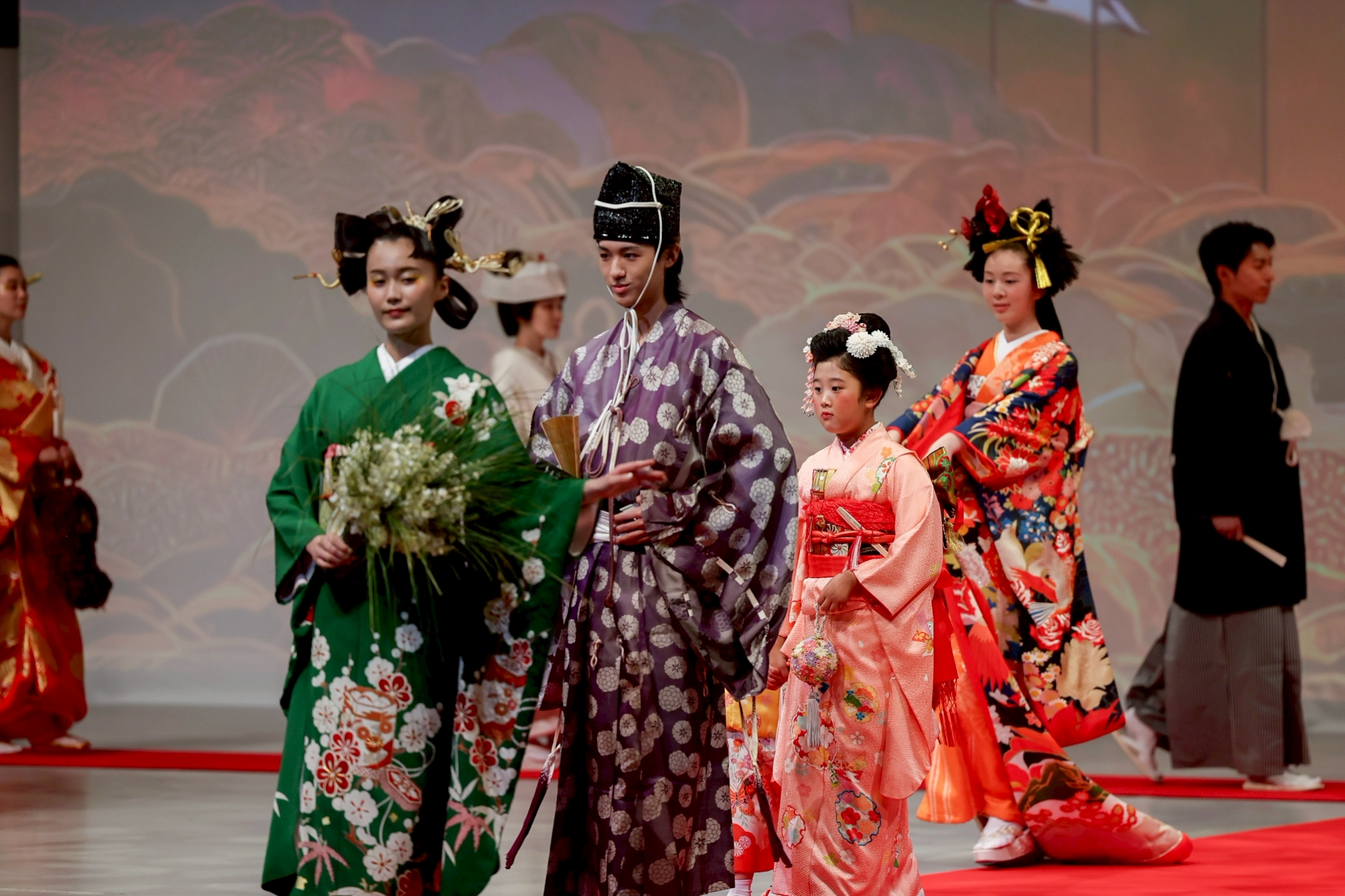 「EXPO2025大阪・関西万博」凛プロジェクトにて衣裳提供した、色打掛